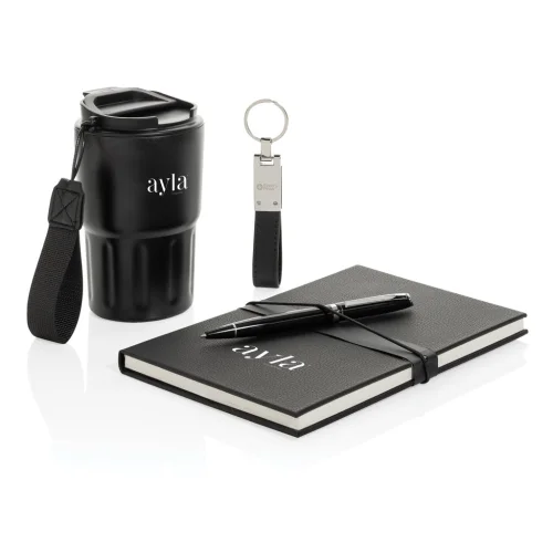 Set regalo business deluxe swiss peak con bicchiere rcs
