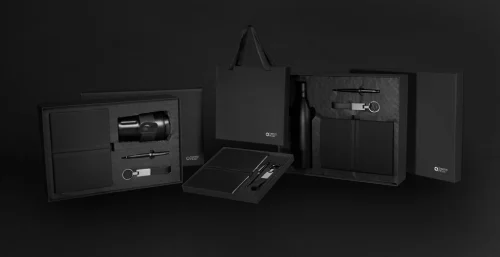 Set regalo business deluxe swiss peak con bicchiere rcs