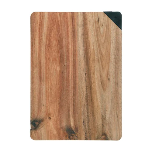 Tagliere heinz | acacia riciclata | con affilacoltelli