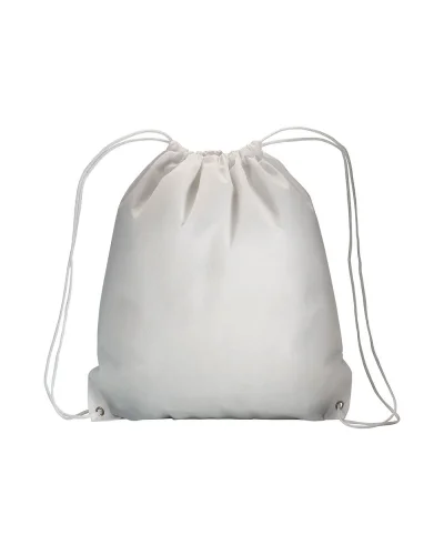 Zainetto TNT 80g, 35x40 cm, leggero e resistente | Bianco