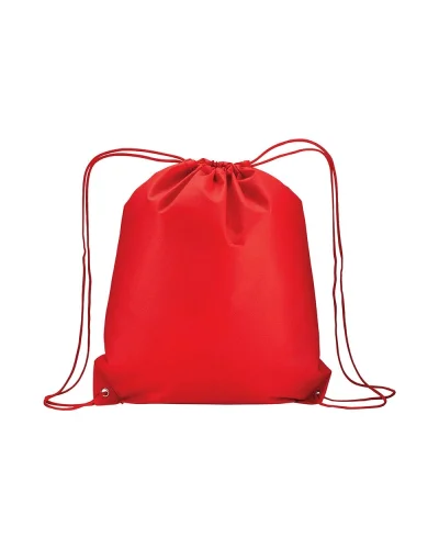 Zainetto TNT 80g, 35x40 cm, leggero e resistente | Rosso
