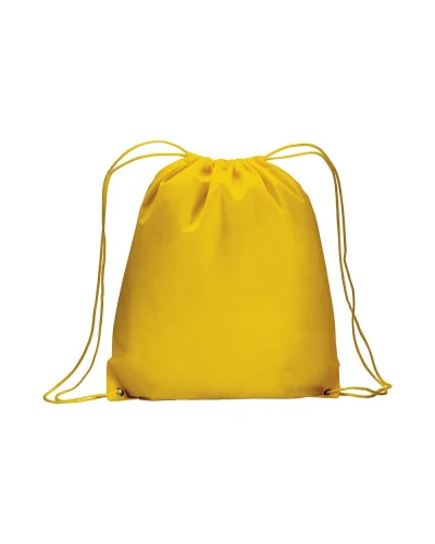 Zainetto TNT 80g, 35x40 cm, leggero e resistente | Giallo