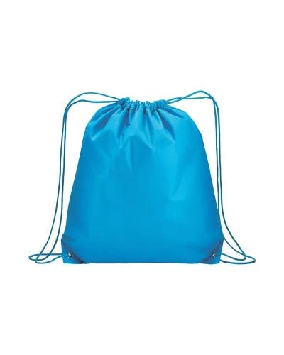 Zainetto TNT 80g, 35x40 cm, leggero e resistente | Celeste