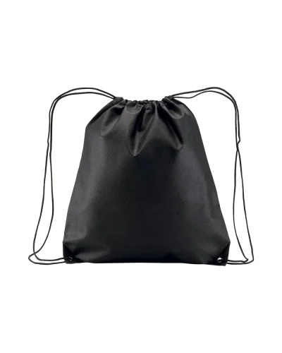 Zainetto TNT 80g, 35x40 cm, leggero e resistente | Nero
