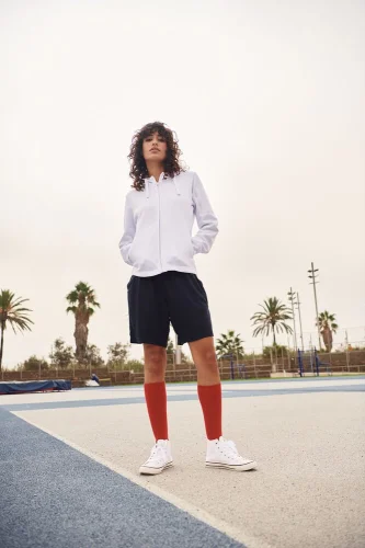 Basic active hoody full zip women