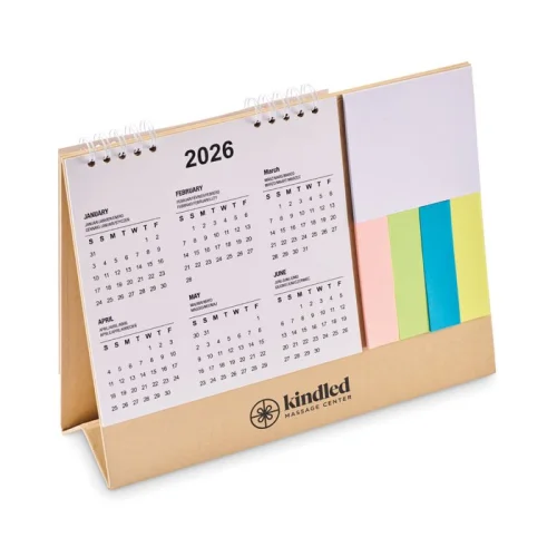 Calendario da tavolo con memopad