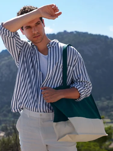 Earthaware® organic contrast shopper
