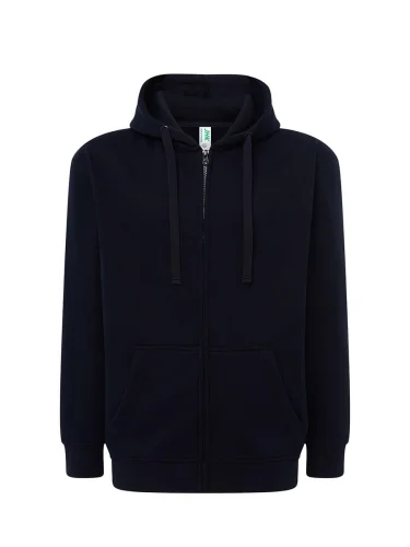 Felpa unisex cappuccio e zip jt