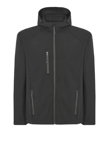 Softshell uomo con cappuccio jt