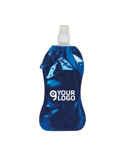 Borraccia pieghevole 480ml con moschettone Eco Bottle