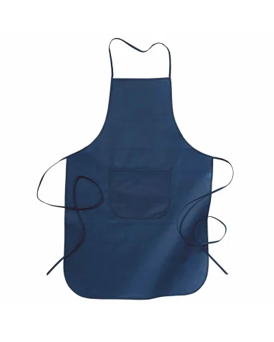 Grembiule TNT 60x90cm 55g con tasca frontale - Blu scuro
