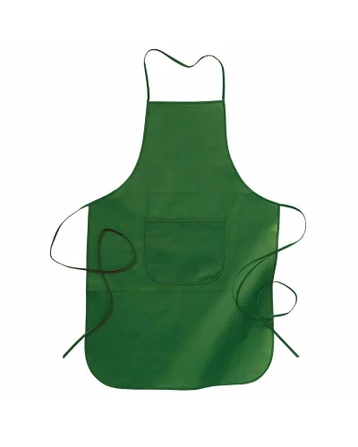 Grembiule TNT 60x90cm 55g con tasca frontale - Verde