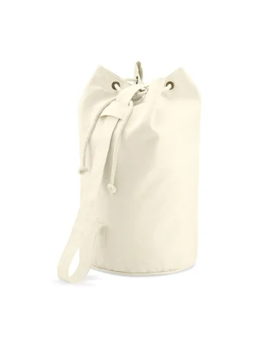 Sacca Duffel in Canvas 100% Cotone 30L Natural