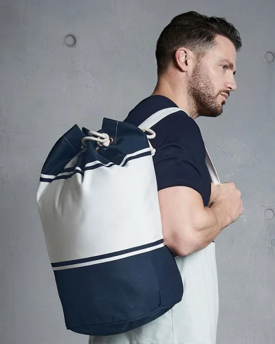 Sacca Duffel in Canvas 100% Cotone 30L