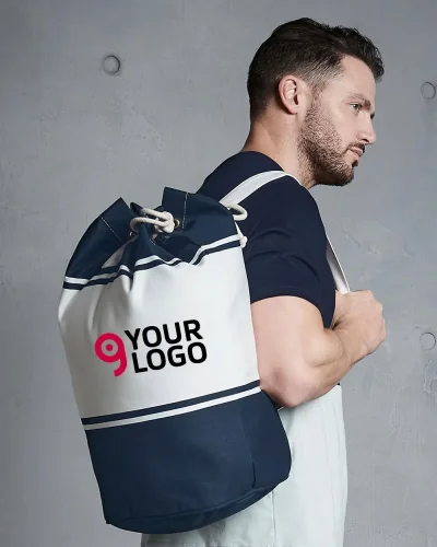 Sacca Duffel in Canvas 100% Cotone 30L