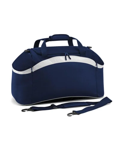 Borsone Teamwear  54L, Poliestere, Tasche Zip French Navy/White