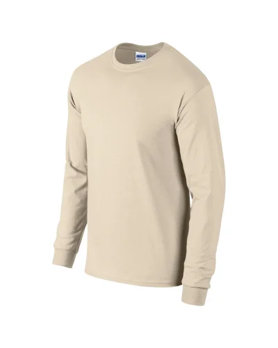 Ultra Cotton T-shirt maniche lunghe, 100% cotone, regular fit
