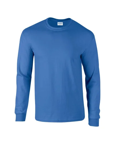 Ultra Cotton T-shirt maniche lunghe, 100% cotone, regular fit Royal