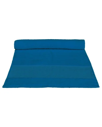 Telo Sport 100% Cotone 40x90cm Royal Blue