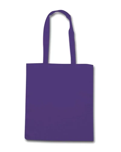 Borsa shopping Hony in cotone naturale con soffietto