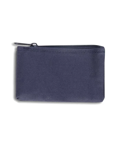 Astuccio cintura poliestere 3 scomparti Blu Navy