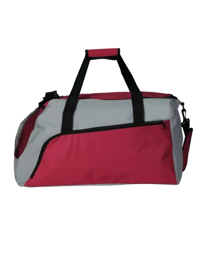 Borsa sportiva in poliestere 600D con tasca rete