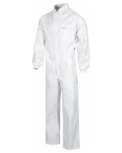 Tuta da lavoro Beta, maniche raglan, zip doppio cursore WHITE