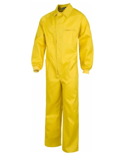 Tuta da lavoro Beta, maniche raglan, zip doppio cursore YELLOW