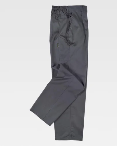 Pantalone da lavoro industriale, elastico e multitasche