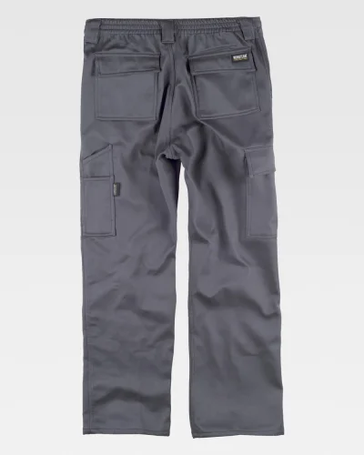Pantalone multitasche resistente, pile interno