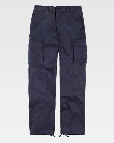 Pantalone multitasche rinforzato NAVY