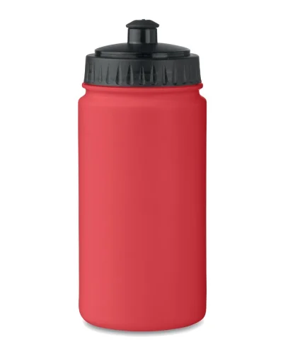 SPOT FIVE Borraccia 500 ml PE antigoccia BPA free leggera Rosso
