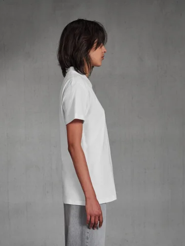 Polo donna B&C Collection cotone piqué manica corta regular fit