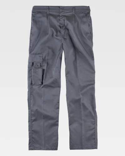 Pantalone multitasche triple cuciture lavoro resistente CONVOY