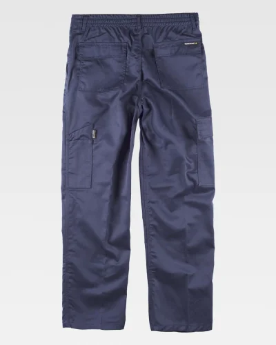 Pantalone multitasche triple cuciture lavoro resistente
