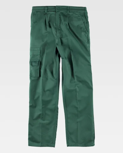 Pantalone multitasche triple cuciture lavoro resistente