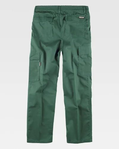 Pantalone multitasche triple cuciture lavoro resistente