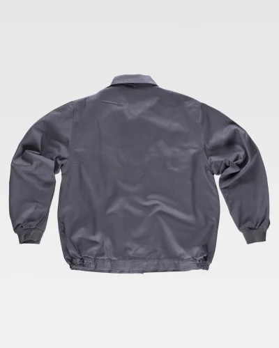 Giacca da lavoro 100% cotone con zip robusta
