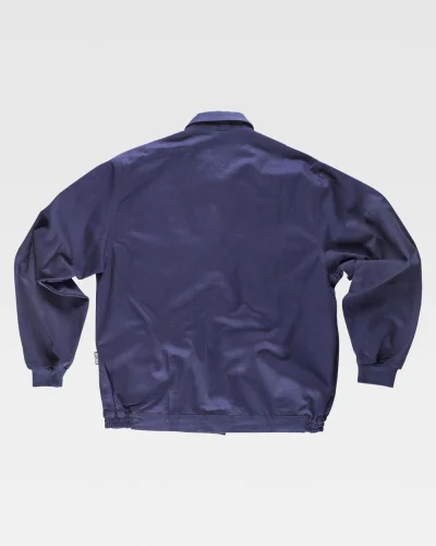 Giacca da lavoro 100% cotone con zip robusta