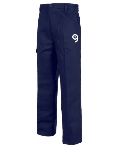 Pantalone da lavoro multitasche elastico in vita