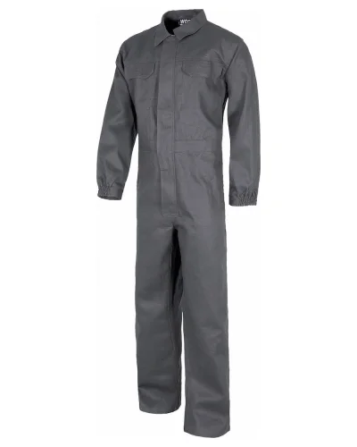 Tuta da lavoro, 100% cotone, zip metallo, polsi elastici CONVOY