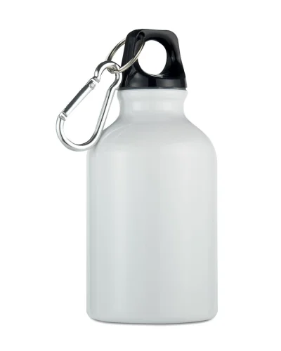 Mini borraccia in alluminio 300 ml Bianco
