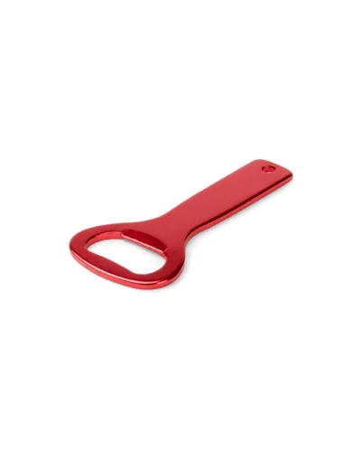 Apribottiglia in alluminio Gadux, leggero 11g Rosso