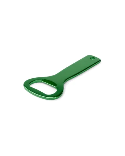 Apribottiglia in alluminio Gadux, leggero 11g Verde