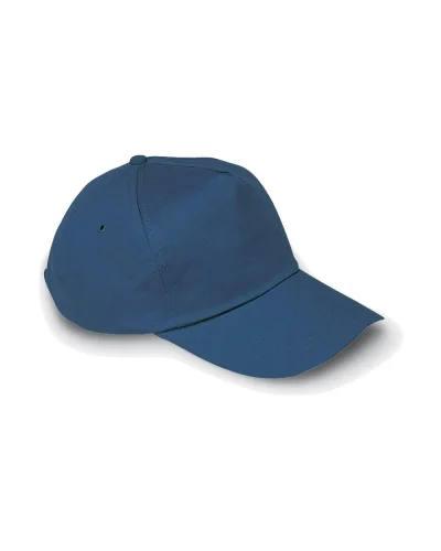 GLOP CAP Cappellino 5 pannelli in cotone, regolabile Blu