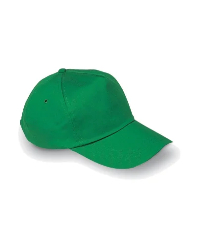 GLOP CAP Cappellino 5 pannelli in cotone, regolabile Verde