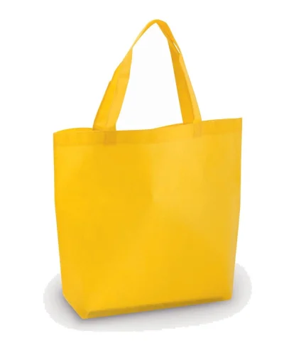 Shopper TNT 80g colorata , manici rinforzati 40x35x10 cm