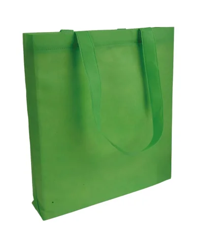 Shopper Rewind TNT 80g Manici Lunghi 36x40x9 cm Soffietto Verde mela