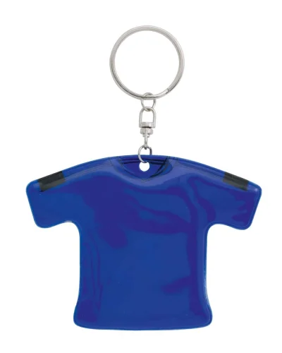Portachiavi Maglietta PVC 8,5x6,5 cm leggero | Blu Navy