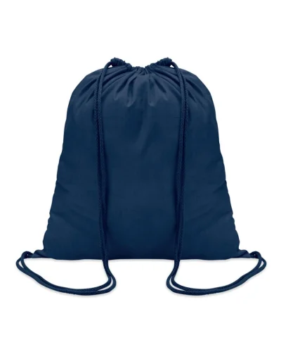 COLORED Sacca Cotone 140g/m² Leggera e Resistente Blu